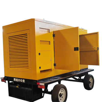 Weichai 400KW aanhangwagen Rainproof Canopy Diesel Generator Set voor en ISO9001 gecertificeerd