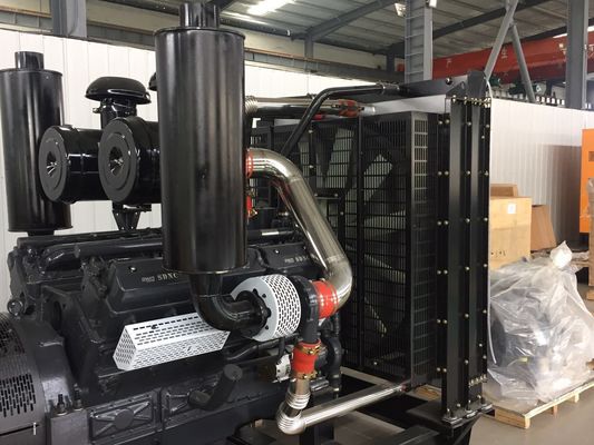 Smargen Control Panel 400KW Shanghai Shendong Diesel Generator Set ISO9001 Automatische start