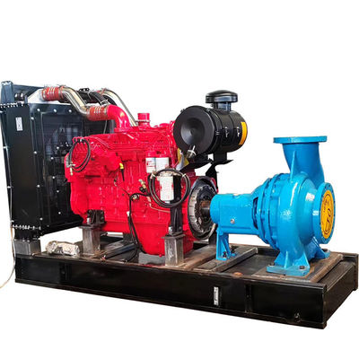 200KW Kangmingsi waterpomp eenheid Diesel generator set met ISO9001 geluidsverminderde behuizing en luchtfilter