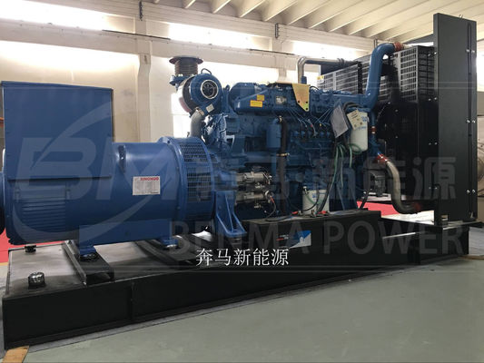 500 kW Guangxi Yuchai Diesel Generator Set Self Start voor school back-up stroomvoorziening