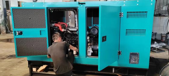 75 kW draagbare luidsprekergenerator met waterkoelsysteem en luchtfilter