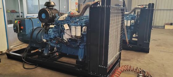 Zelfstartcontrole 400KVA Guangxi Yuchai Diesel Generator 320KW voor nood back-up
