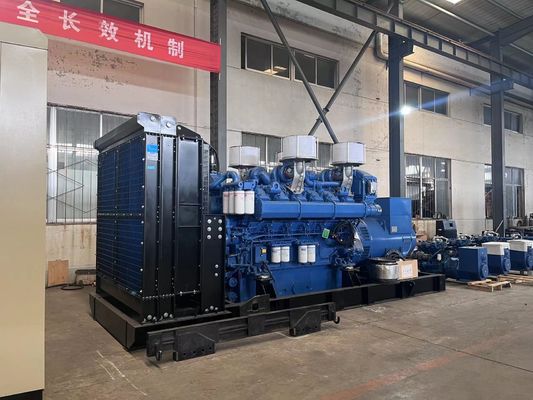 1875KVA Guangxi Yuchai Diesel Generator Set 1500KW Sterk vermogen Zelfstartsystem