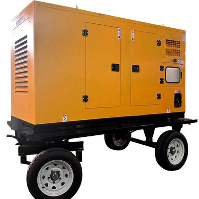 125 KVA mobiele trailer dieselgenerator met diepzeemodule en zelfstart