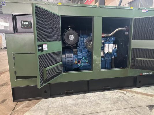 Guangxi Yuchai 375KVA stille luidspreker Diesel generator set met water koelsysteem