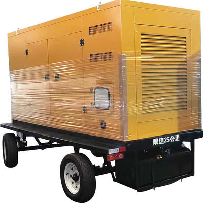 500KVA WEICHAI mobiele auto stille luidspreker generator set 400KW back-up nood stroomvoorziening zelfstart systeem