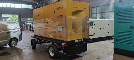500KVA WEICHAI mobiele auto stille luidspreker generator set 400KW back-up nood stroomvoorziening zelfstart systeem