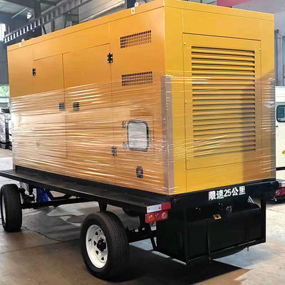 Weichai 400KW aanhangwagen Rainproof Canopy Diesel Generator Set voor en ISO9001 gecertificeerd