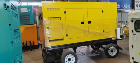 Weichai 400KW aanhangwagen Rainproof Canopy Diesel Generator Set voor en ISO9001 gecertificeerd