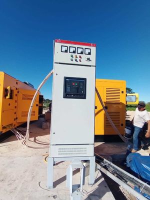 1500 RPM 600KW zelfstartende mobiele Cummins-generator voor grote back-up stroomvoorziening
