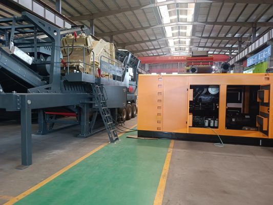 1500 RPM 600KW zelfstartende mobiele Cummins-generator voor grote back-up stroomvoorziening