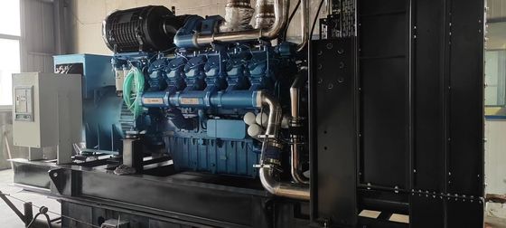 Waterkoelsysteem 1000 kW Weichai Boduan Generator Set met geluidsverminderd filter