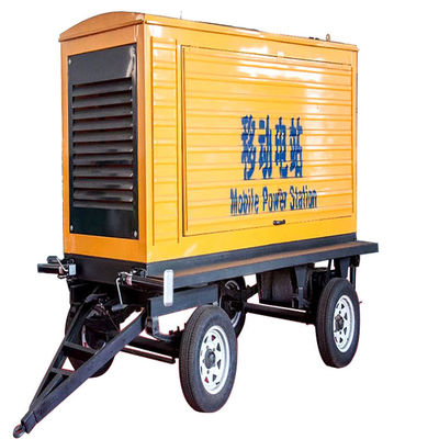 100 kW Weichai draagbare dieselgenerator met luchtfilter en geluidsdichte behuizing