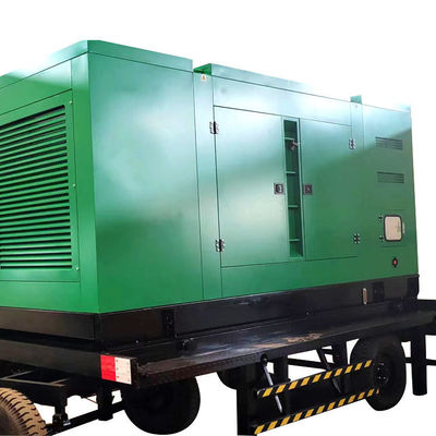 1800 RPM Klantenverzoek 500KVA Weichai mobiele trailer stille luidspreker generator set