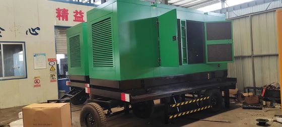 1800 RPM Klantenverzoek 500KVA Weichai mobiele trailer stille luidspreker generator set