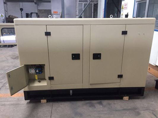 30KW Weichai Rui Power Diesel Generator Set met Silent Box ATS Control Cabinet Zelfstartende waterkoeling
