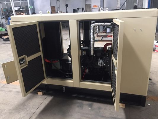 30KW Weichai Rui Power Diesel Generator Set met Silent Box ATS Control Cabinet Zelfstartende waterkoeling