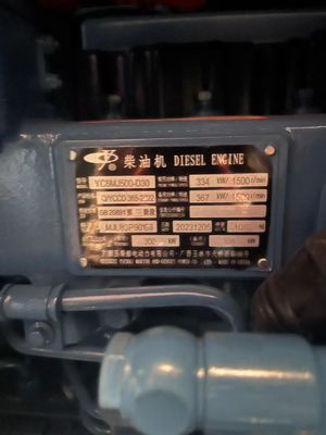 375 KVA 400 V stille dieselgenerator voor noodvoorziening in Guangxi