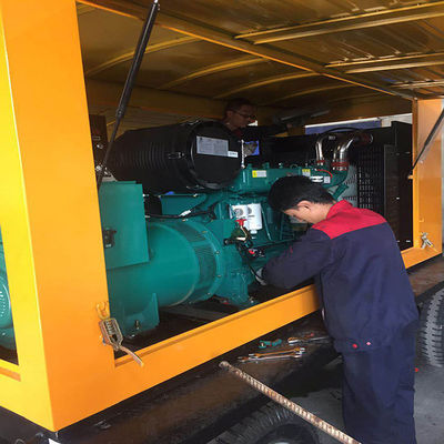 200 kW Weichai Diesel Generator Set Trailer met Pure Copper Motor en waterkoeling