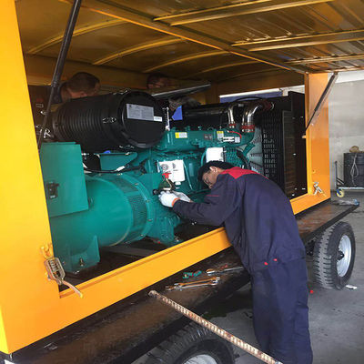 200 kW Weichai Diesel Generator Set Trailer met Pure Copper Motor en waterkoeling