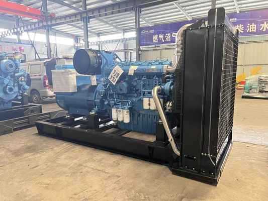 500 kW Weichai Diesel Generator Set Auto Start Open Rack Type Back-up Power Supply Solution