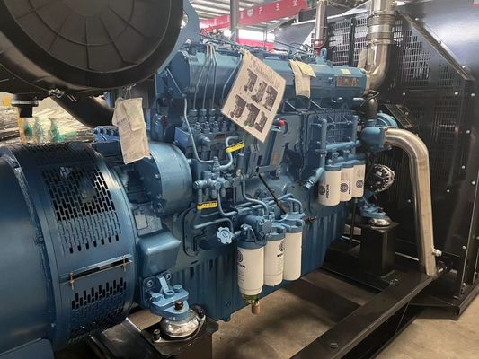 500 kW Weichai Diesel Generator Set Auto Start Open Rack Type Back-up Power Supply Solution