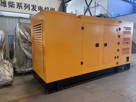 Waterkoeling 300 kW Yuchai Diesel Generator Set voor Silent Box Backup Power