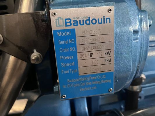 120 kW Weichai Boduan Diesel Generator Set voor nood back-up stroomvoorziening in grote