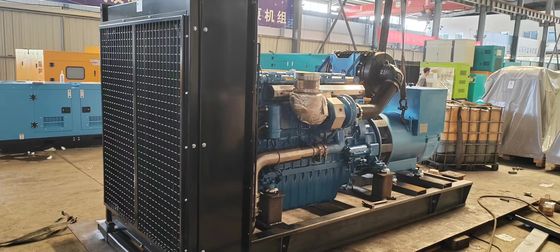 Krachtige 625KVA Weichai Diesel Generator Set voor noodstroomvoorziening in scholen